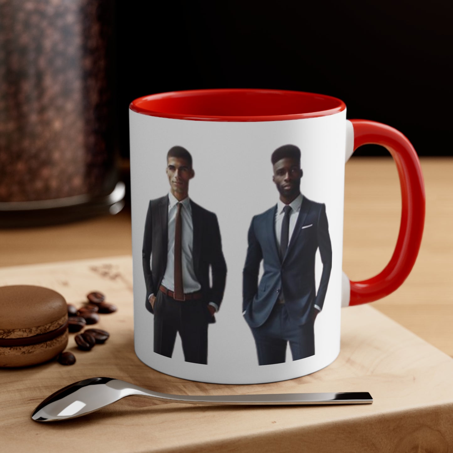 Black is Beautiful Mens Accent Coffee Mug, 11oz2