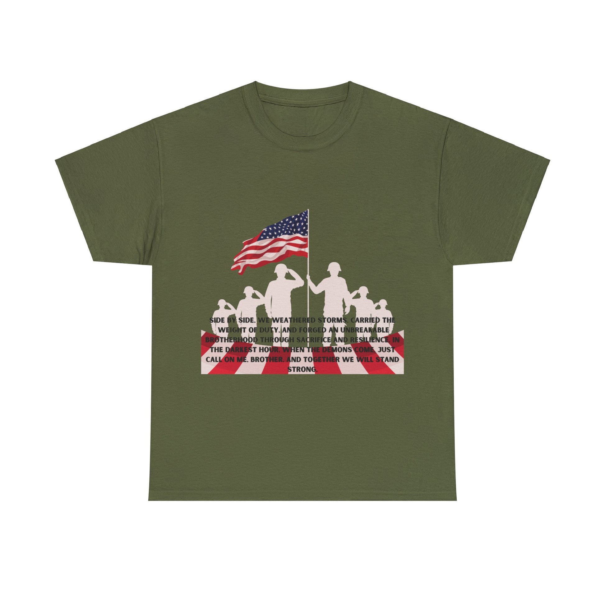 Brothers in Arms Unisex Heavy Cotton Tee | Casual & Durable T-Shirt18