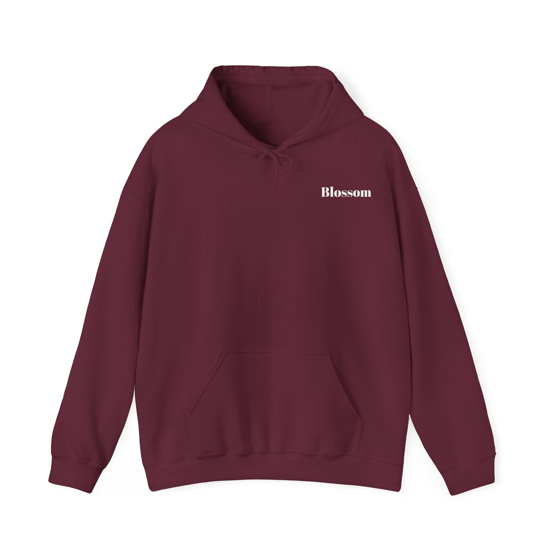 Blossom Unisex Hooded Sweatshirt with Heavy Blend Fabric9