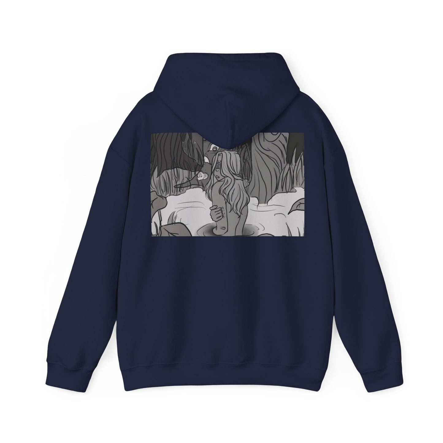 Unisex Heavy Blend Hoodie with The Unknown Design Comfort Fit6