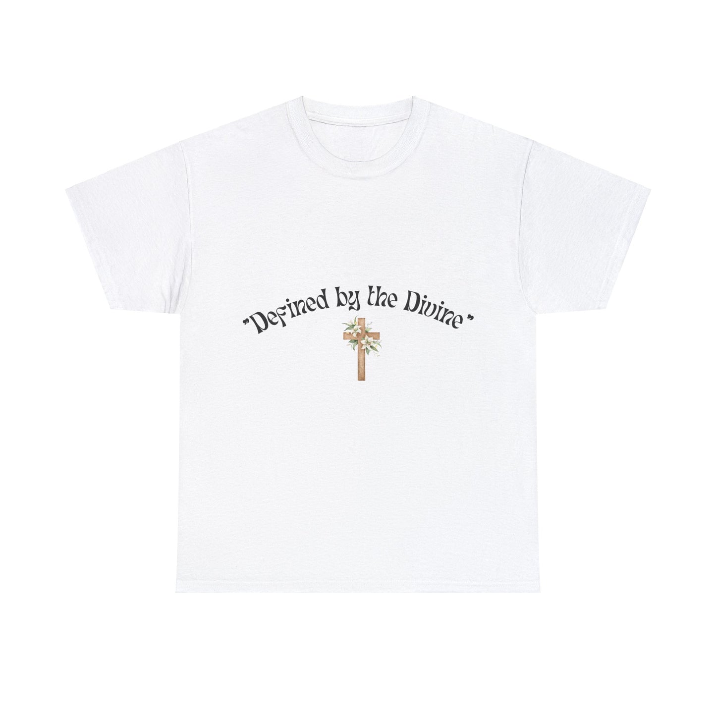 Defined by the Divine Unisex Heavy Cotton Tee34