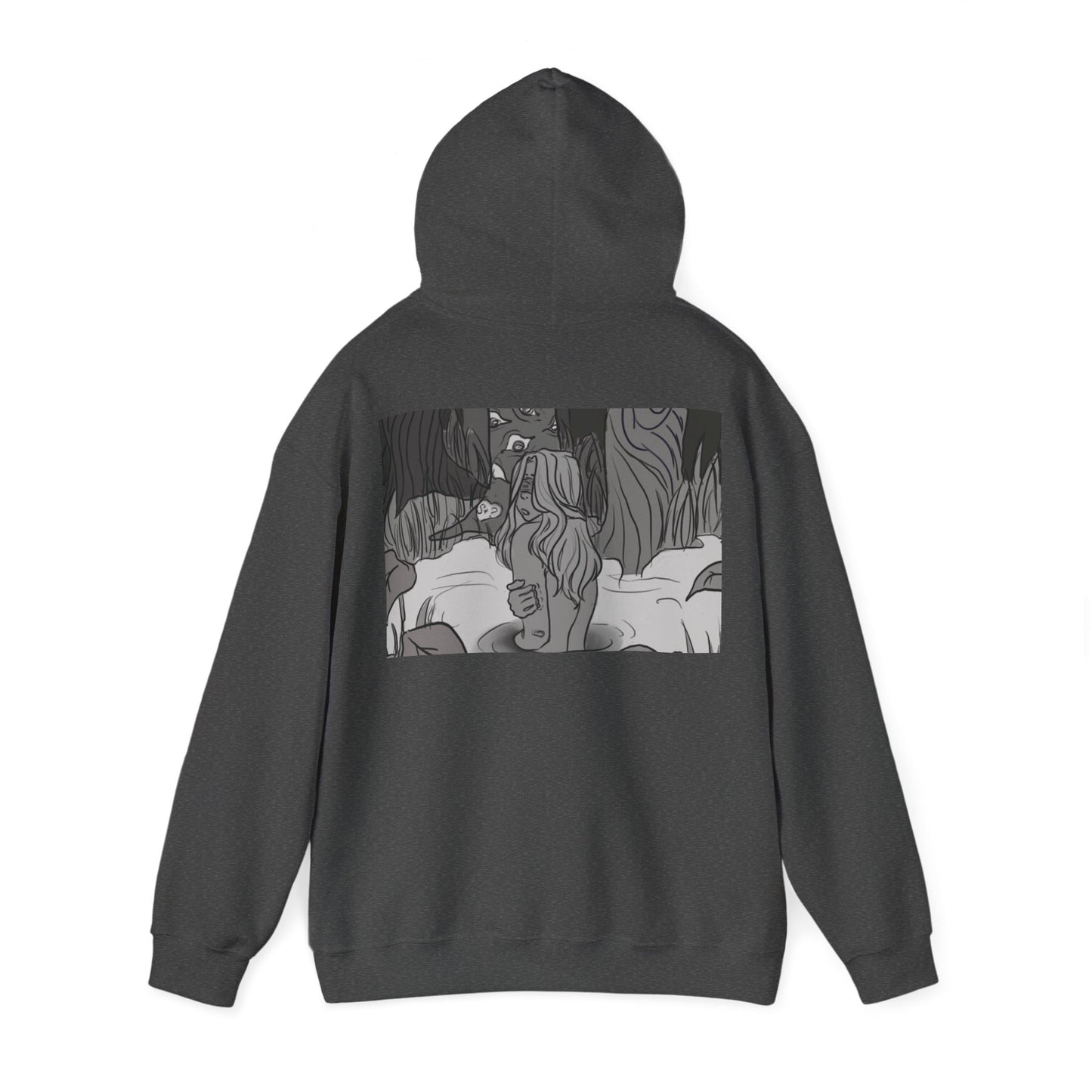 Unisex Heavy Blend Hoodie with The Unknown Design Comfort Fit8
