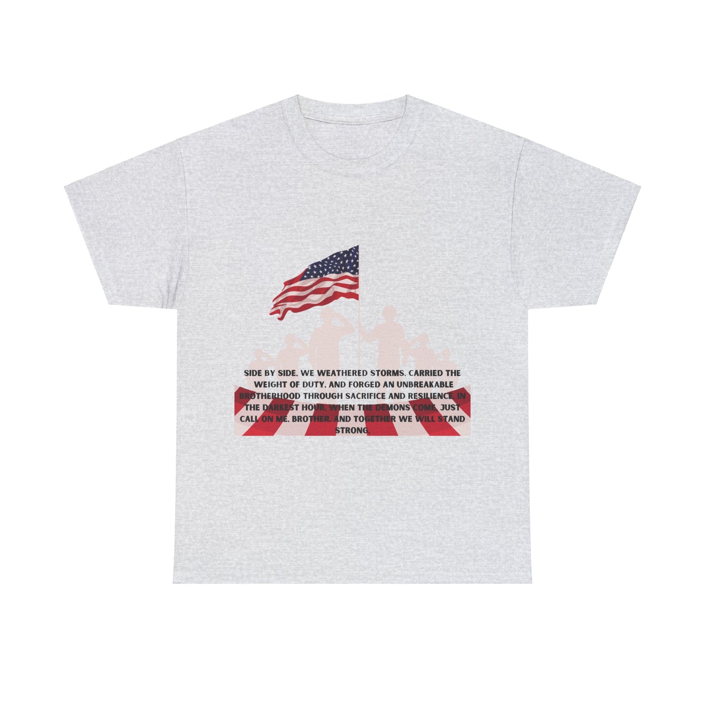 Brothers in Arms Unisex Heavy Cotton Tee | Casual & Durable T-Shirt29