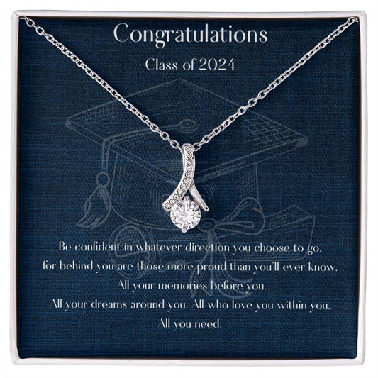 Elegant Graduation Gift Alluring Beauty Necklace Pendant1