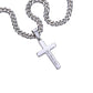 Personalized Cross Necklace with Engraving for Son - Unique Jewelry Gift1
